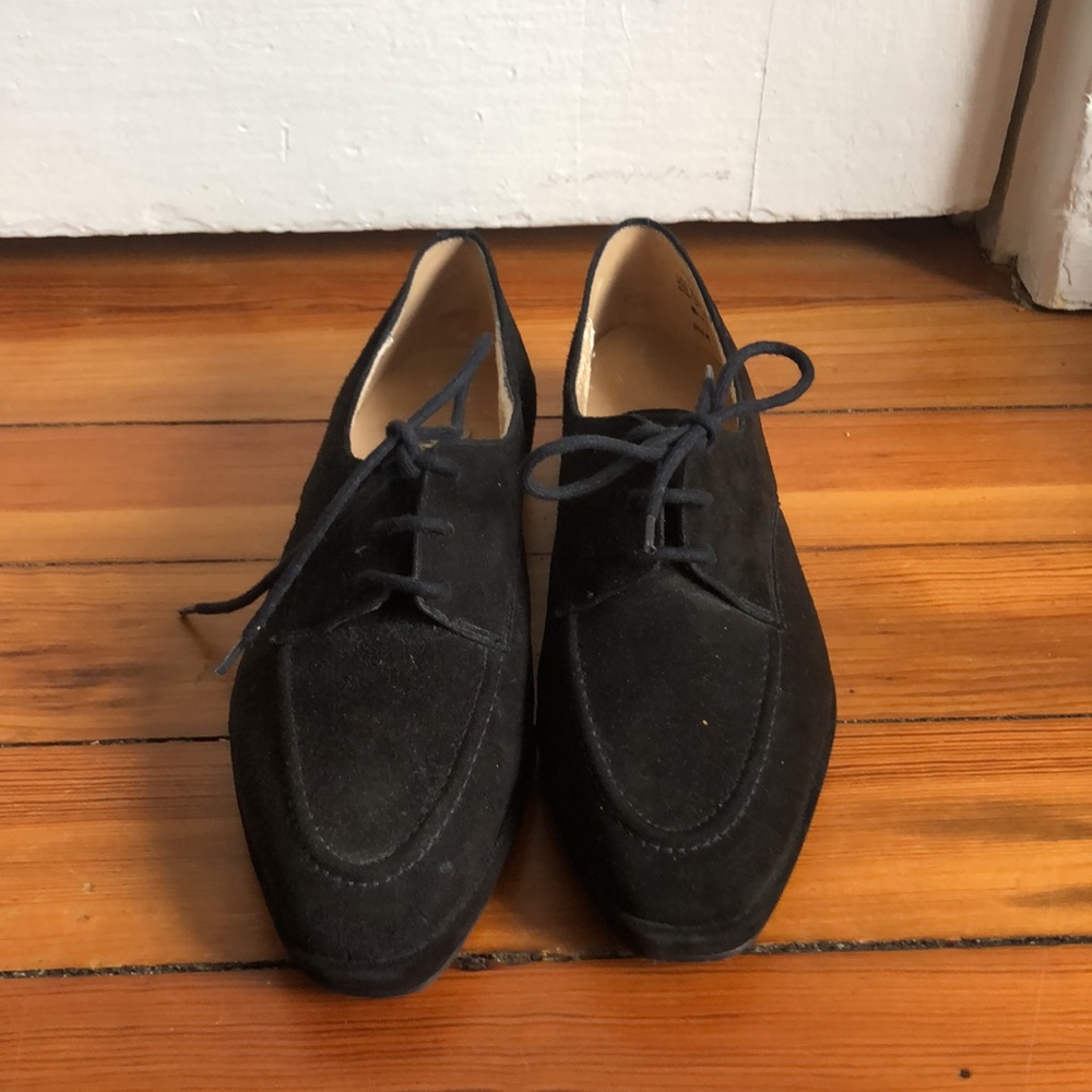 Nine West Space Lace Up Flats